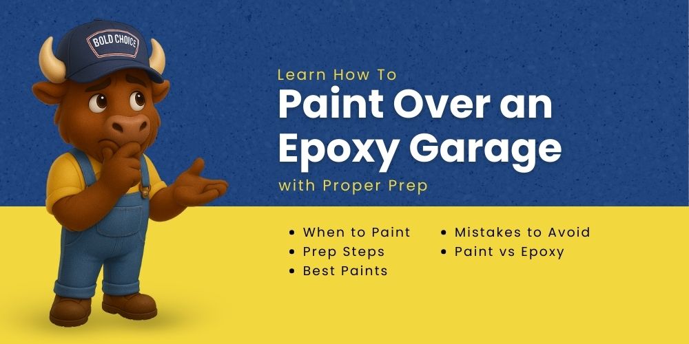 Can You Paint Over an Epoxy Garage Floor
